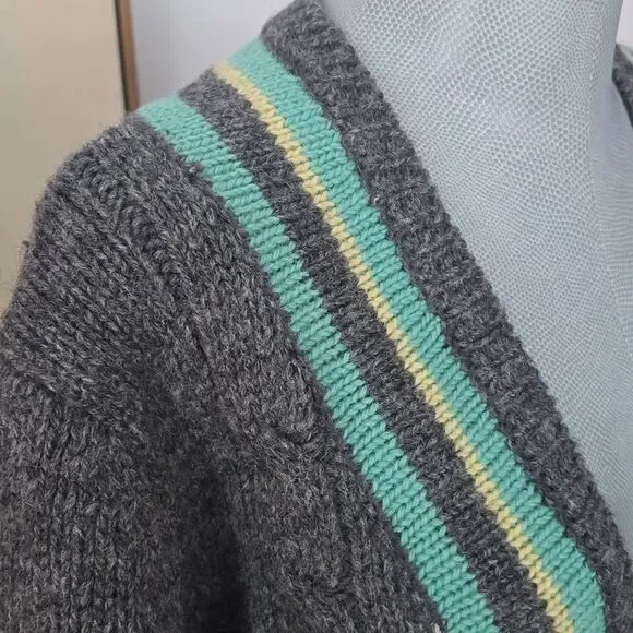 Golf And Green | Wool Cardigan Sweater - Picture 4 of 10